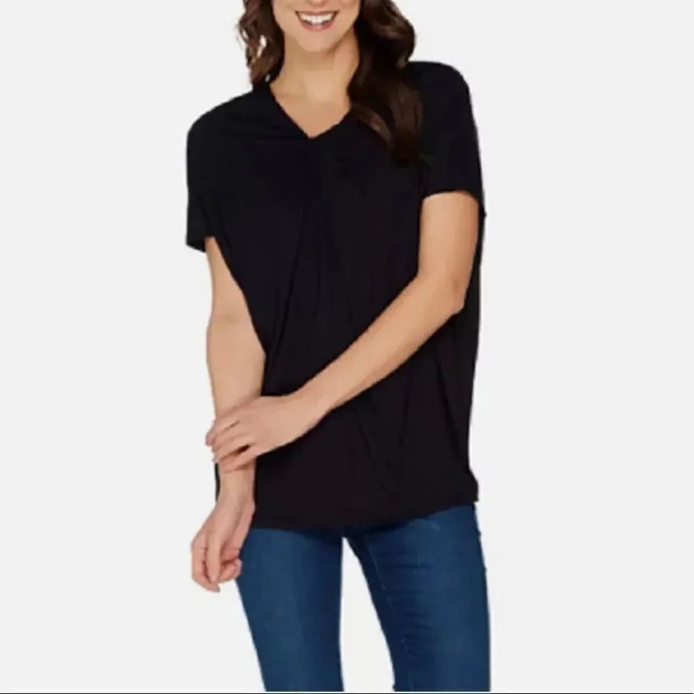 Martha Stewart Knit Twist Front Dolman Sleeve Topic